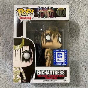🖤 SUICIDE SQUAD ENCHANTRESS #110 FUNKO POP!- LEGION OF COLLECTORS EXCLUSIVE 🖤